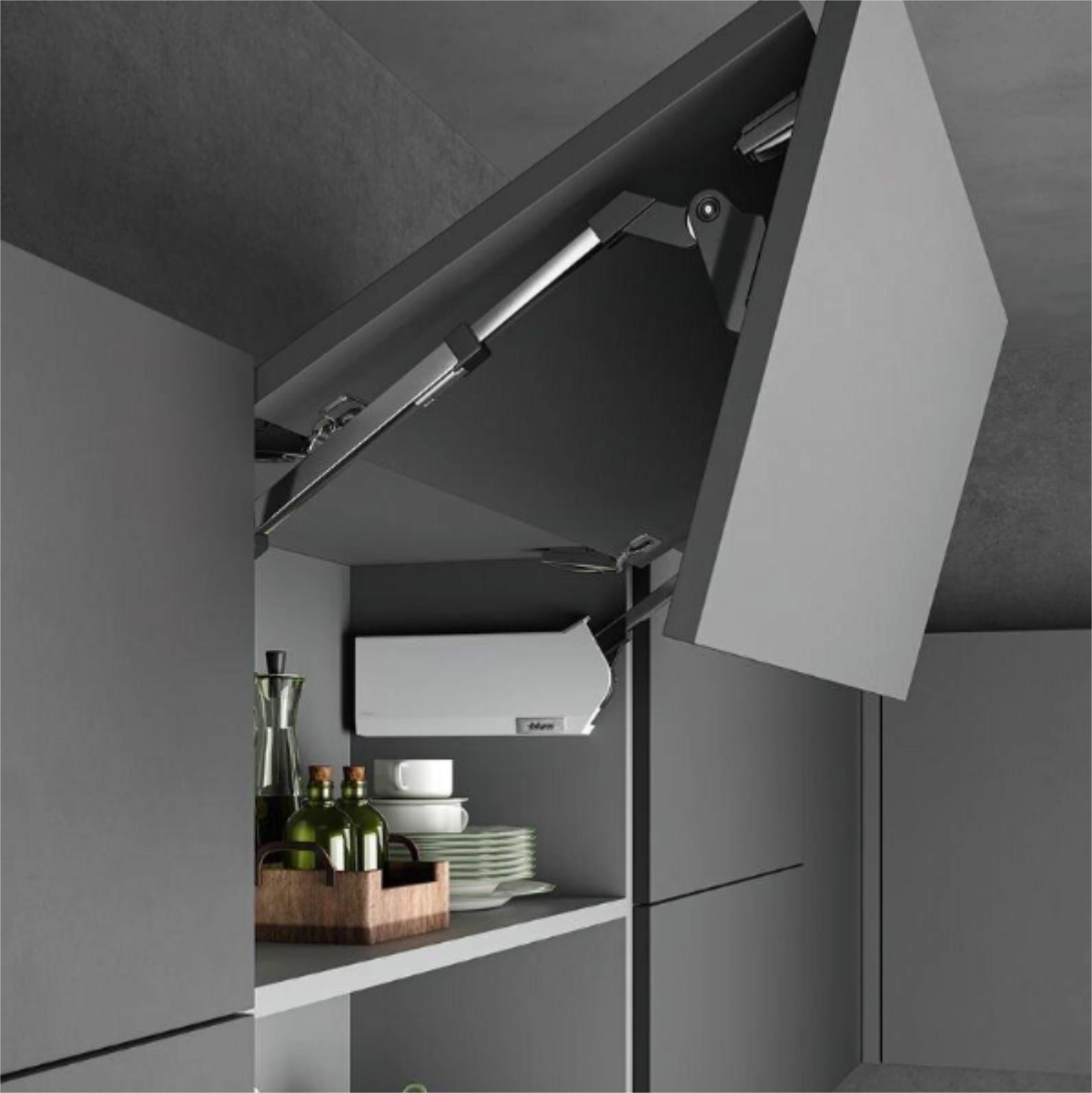 Kitchen corner unit hardware